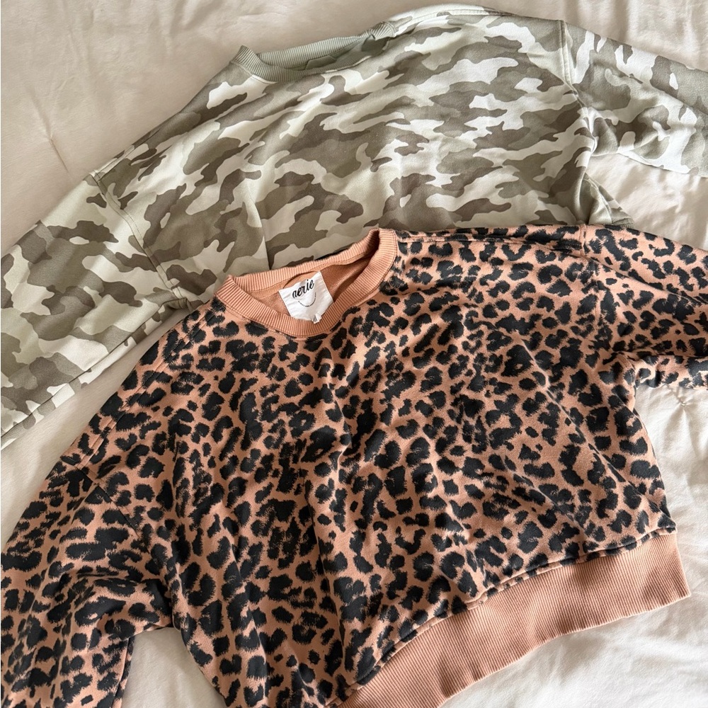 2 Aerie Take It Easy Sweatshirts